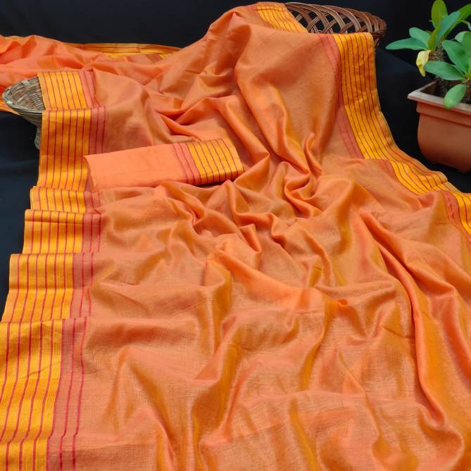 Shrishti 16 New Fancy Designer Ethnic Wear Cotton Silk Saree Collection